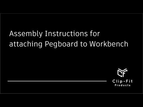 Pegboard Kit for Workbench