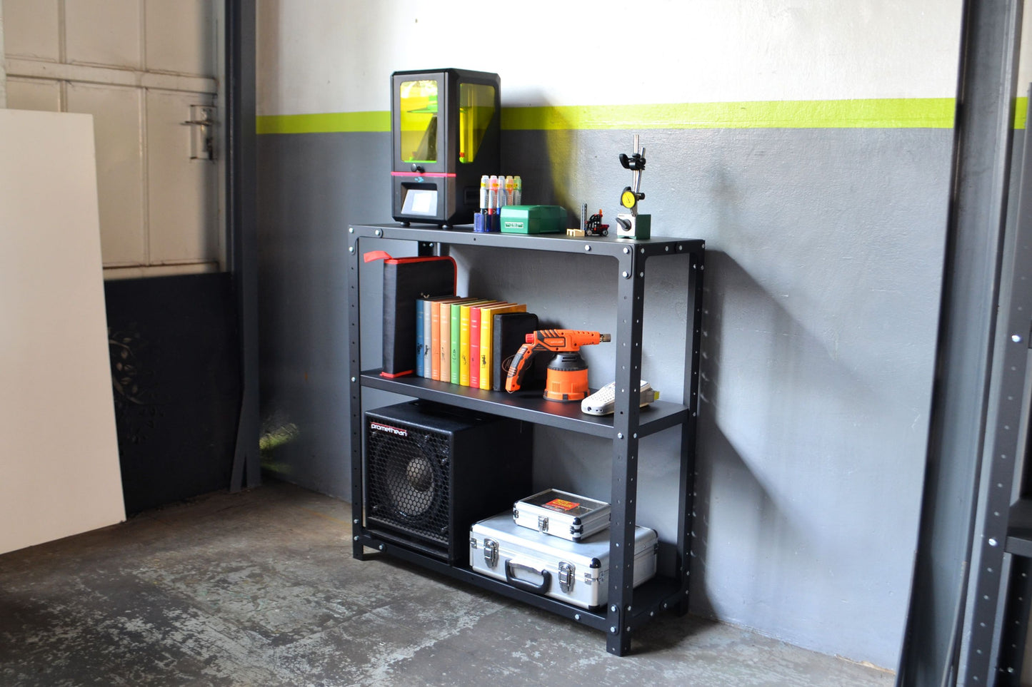 Powdercoated Steel Shelving 925 mm Height