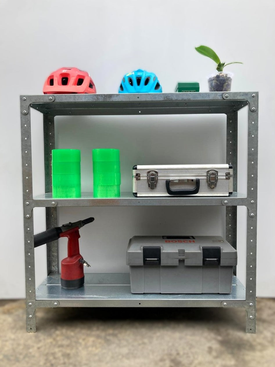 Galvanized Steel Shelving 925 mm High