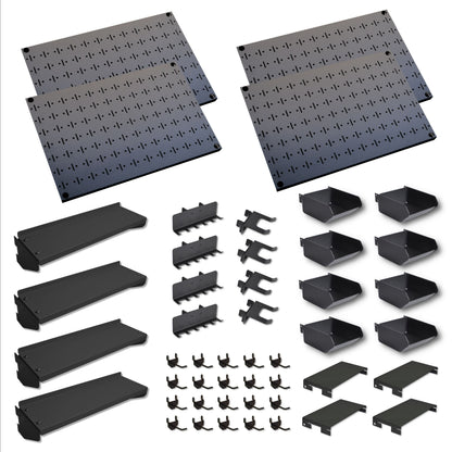 600x400 (QTY4) Pegboard and Accessory Pack