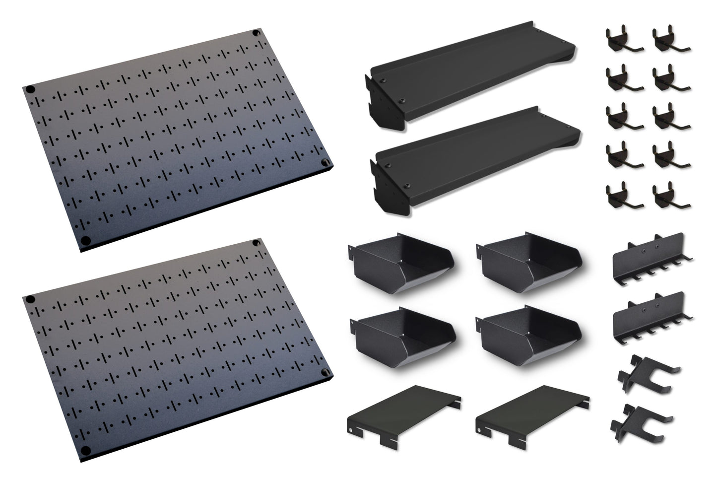 600x400 (QTY2) Pegboard and Accessory Pack
