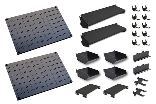 600x400 (QTY2) Pegboard and Accessory Pack