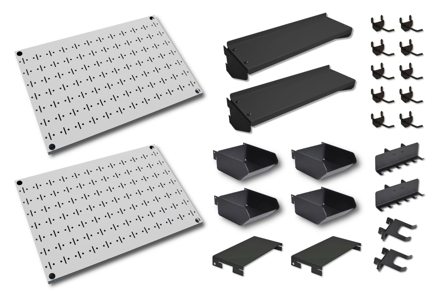 600x400 (QTY2) Pegboard and Accessory Pack