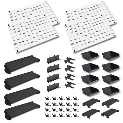 600x400 (QTY4) Pegboard and Accessory Pack