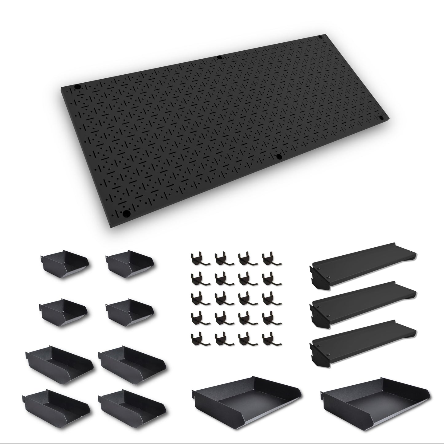 Pegboard and Mixed Accessory Pack