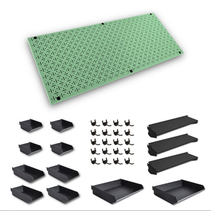 Pegboard and Mixed Accessory Pack