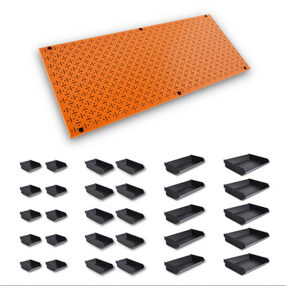 Pegboard and Storage Bin Pack