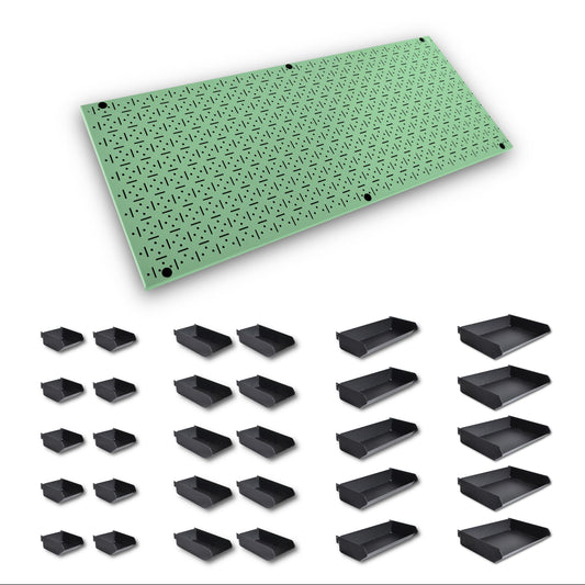 Pegboard and Storage Bin Pack
