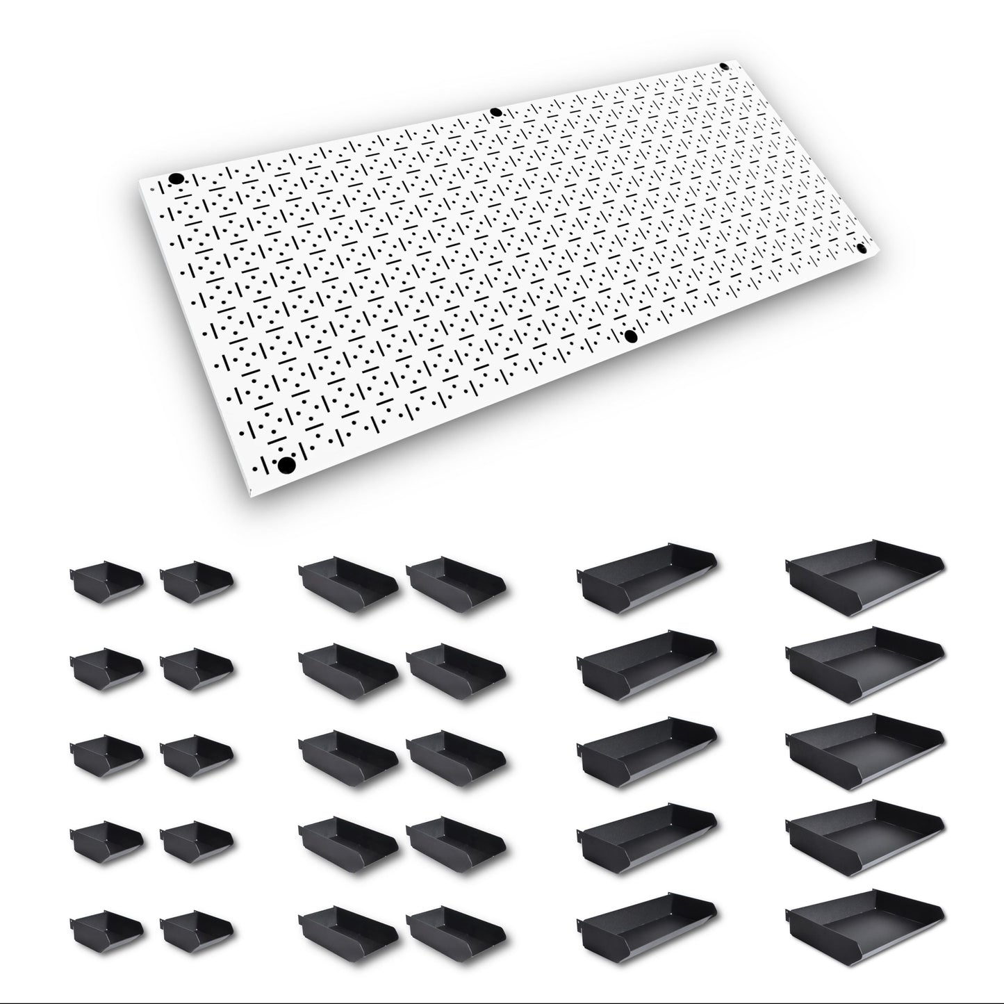 Pegboard and Storage Bin Pack