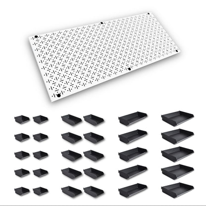 Pegboard and Storage Bin Pack