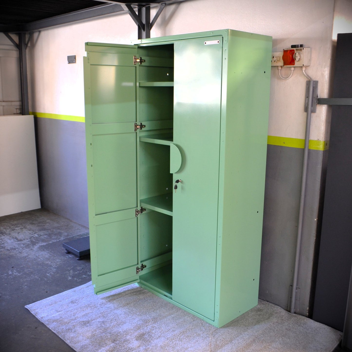 Steel Storage Cabinets - Units with Doors (Tall)
